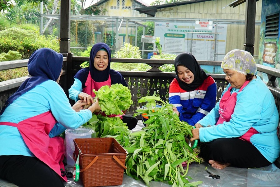 Kampung Pangan Berseri Ubah Limbah Jadi Sumber Manfaat Baru